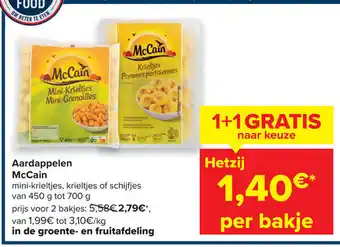Carrefour Aardappelen mccain 450g aanbieding