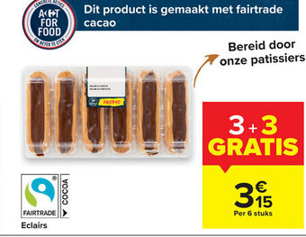 Carrefour Eclairs aanbieding
