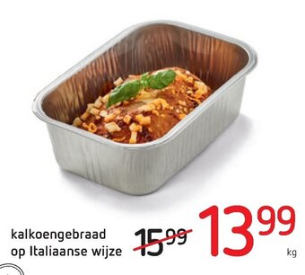 Kalkoengebraad op Italiaanse wijze