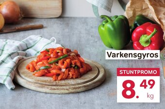 Bon Ap Varkensgyros aanbieding