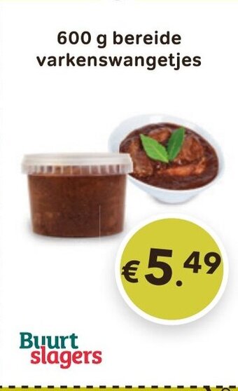 Bon Ap Bereide varkenswangetjes aanbieding