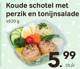 Bon Ap Koude schotel met perzik en tonijnsalade 620g aanbieding