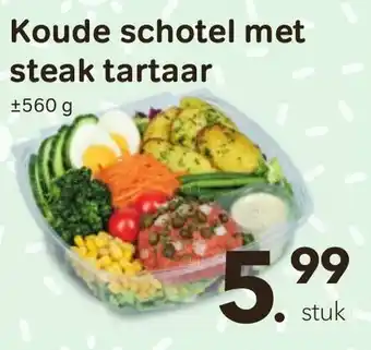Kouda schotel met steak tartaar 560g