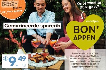 Bon Ap Gemarineerde sparerib aanbieding