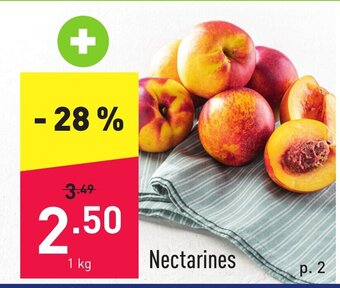 ALDI Nectarines aanbieding