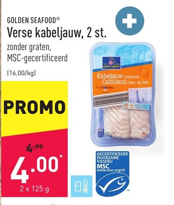 ALDI Verse kabeljauw, 2 st aanbieding