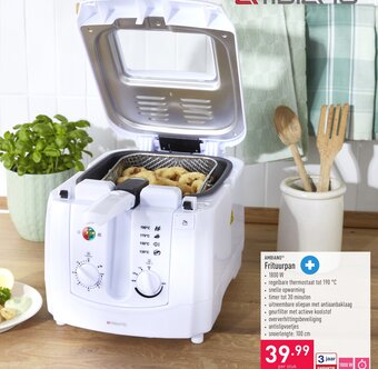 ALDI Ambiano frituurpan aanbieding