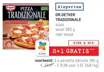 Spar Colruyt Dr. Oetker Tradizionale aanbieding