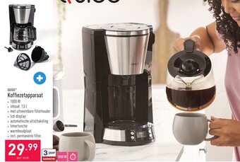 ALDI Koffiezetapparaat aanbieding
