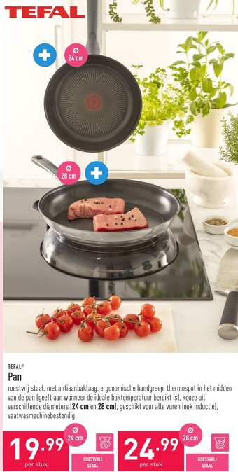 ALDI Tefal pan aanbieding