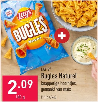 ALDI Bugles naturel 180g aanbieding