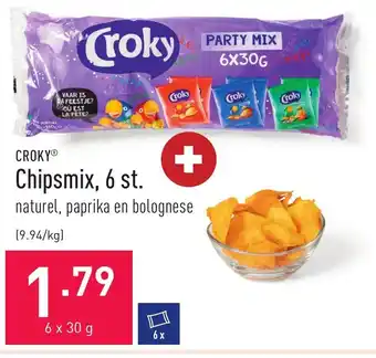 Croky chipsmix 6 st 6 x 30g