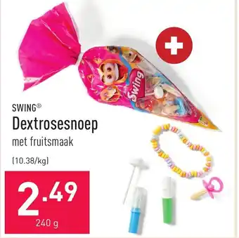 ALDI Swing dextrosesnoep 240g aanbieding
