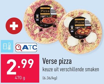 ALDI Verse pizza 470g aanbieding