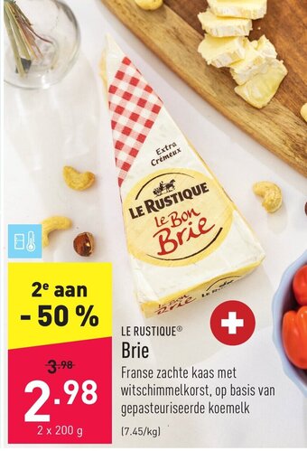 ALDI Brie aanbieding