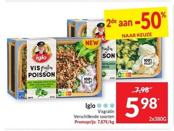 Intermarché Iglo aanbieding