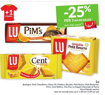 Intermarché Lu aanbieding