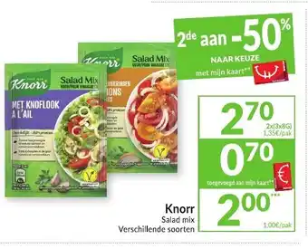 Intermarché Knorr Salad mix aanbieding