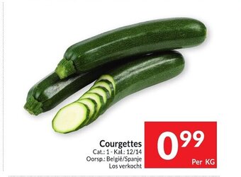 Intermarché Courgettes aanbieding