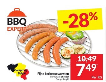 Intermarché Fijne barbecueworsten aanbieding