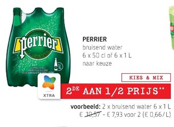 Perrier bruisend water