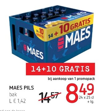 Spar Colruyt Maes Pils aanbieding