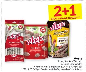 Intermarché Aoste aanbieding