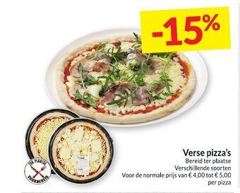 Intermarché Verse pizza's aanbieding