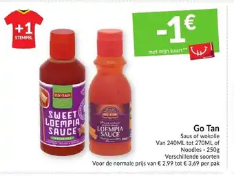 Intermarché Go Tan aanbieding