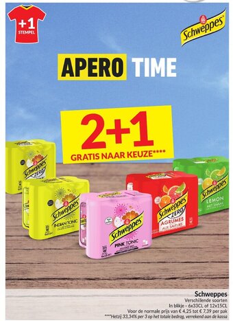 Intermarché Schweppes aanbieding