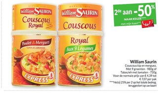 Intermarché William saurin aanbieding