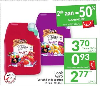 Intermarché Look fruit'o aanbieding