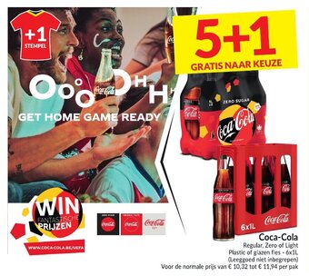 Intermarché Coca-cola Regular, Zero of Light aanbieding