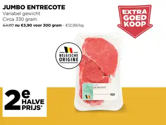 Jumbo Entrecote 300 gram aanbieding
