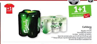 Intermarché Carlsberg Pils aanbieding