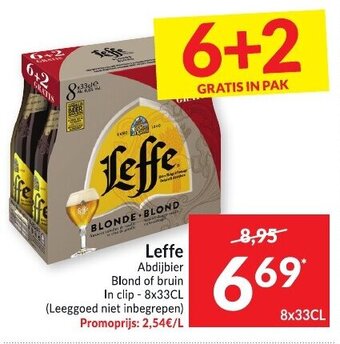 Intermarché Leffe Abdijbier aanbieding