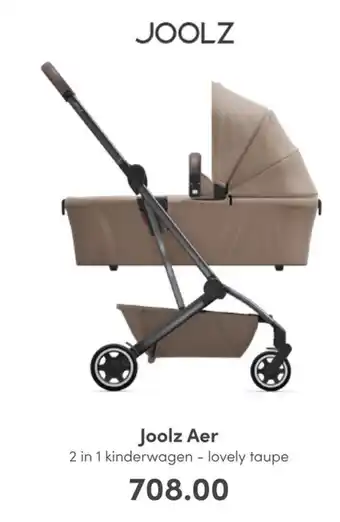 Baby & Tiener Joolz aer 2 in 1 kinderwagen - lovely taupe aanbieding