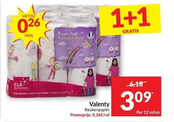 Intermarché Valenty Keukenpapier aanbieding