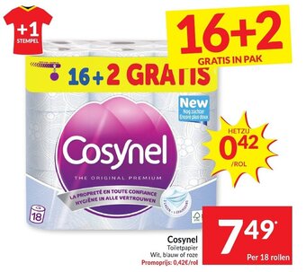 Intermarché Cosynel Toiletpapier aanbieding