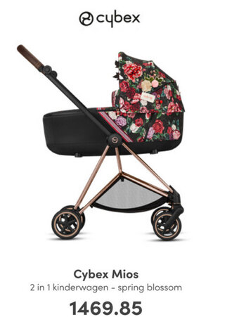 Cybex mios 2 in 1 kinderwagen - spring blossom