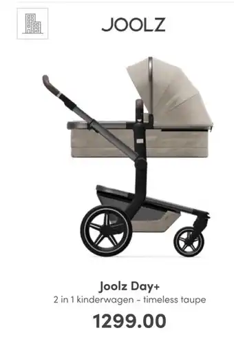 Baby & Tiener Joolz day+ 2 in 1 kinderwagen - timeless taupe aanbieding