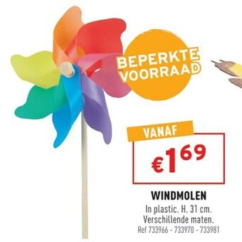 Trafic Windmolen aanbieding
