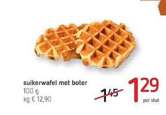 Spar Colruyt Suikerwafel Met Boter aanbieding