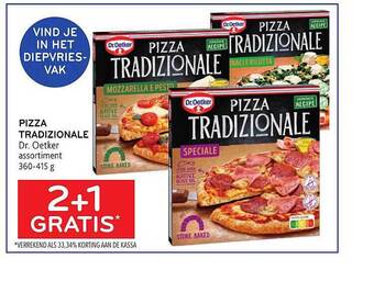 Alvo Pizza Tradizionale Dr Oetker aanbieding