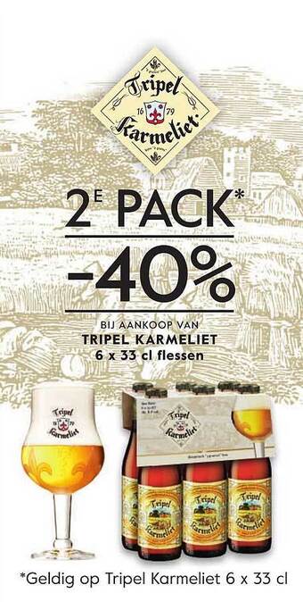 Alvo Tripel Karmeliet aanbieding