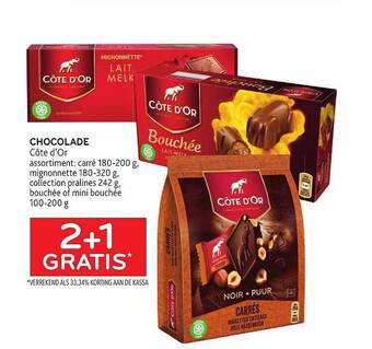 Alvo Chocolade Côte D'or aanbieding