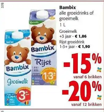 Bambix Alle Groeidrinks Of Groeimelk