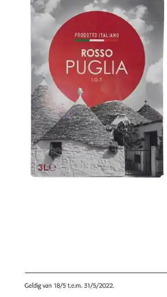 Colruyt Rosso Puglia Igt aanbieding