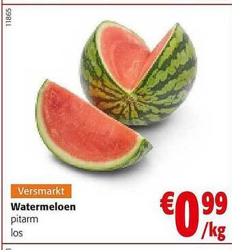 Colruyt Watermeloen aanbieding