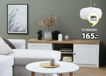 Jysk Markskel TV-Meubel B160 x H54 x D43 cm aanbieding